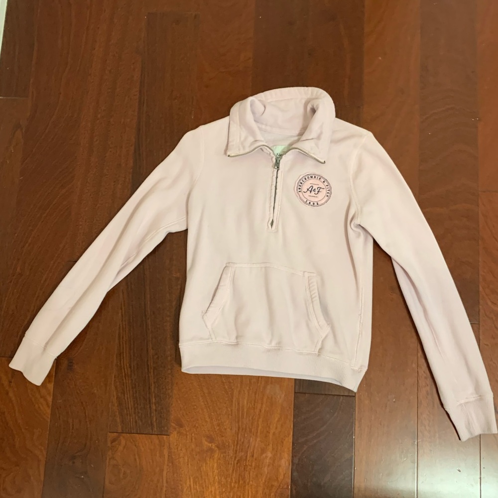 ABERCROMBIE AND FITCH quarter zip!